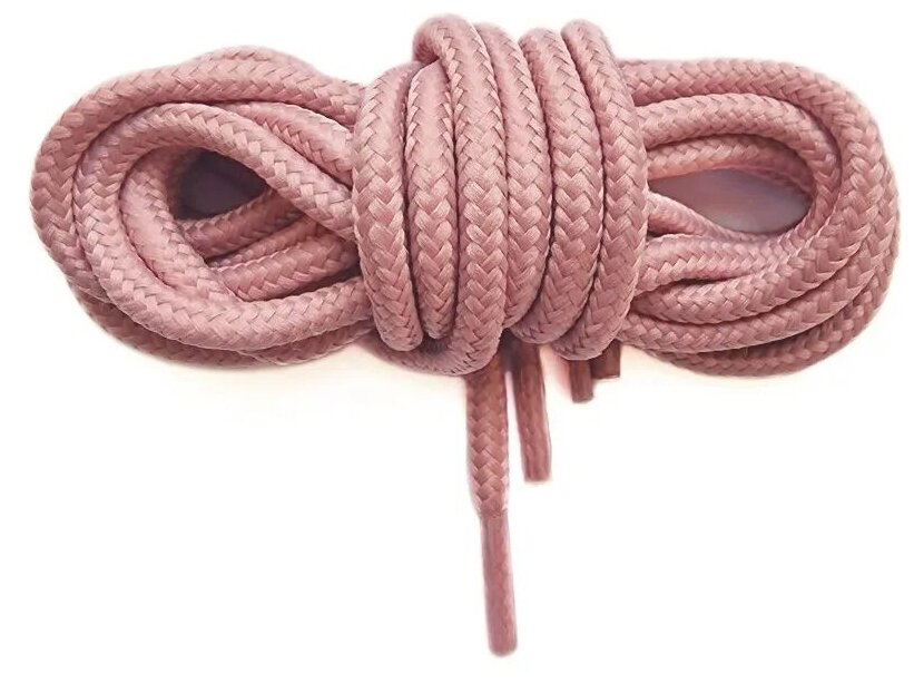 Шнурки LENKO розовые круглые 140 см