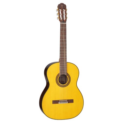 фото Takamine gc5 nat классическая гитара, топ из массива ели, цвет натуральный, нижняя дека и обечайка - махогани, верхняя дека - ель, гриф - махогани, накладка грифа - терминалия, 19 ладов, порожек - синтетическая кость, бридж - терминалия, мензура 25