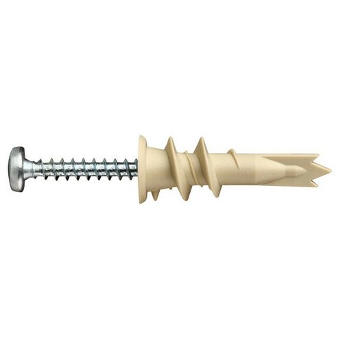 Анкер для гипсокартона pba нейлоновый с шурупом 6шт 599₽