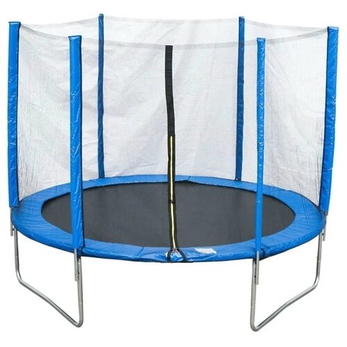 фото Батут с защитной сеткой d-1,5м (h-30 см до прыжковой поверхности h-150 см сетка) max 100 кг area61
