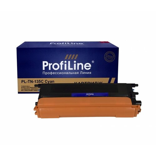 Картридж TN-135C для Brother MFC-9440CN, DCP-9040CN, HL-4040CN, HL-4050CDN ProfiLine голубой profiline тонер картридж pl tn 135c