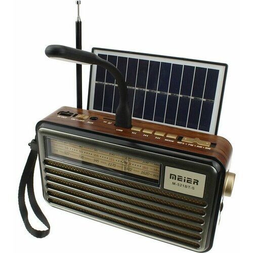 Портативная радио-колонка с поддержкой microSD и встроенным фонариком 179000₽