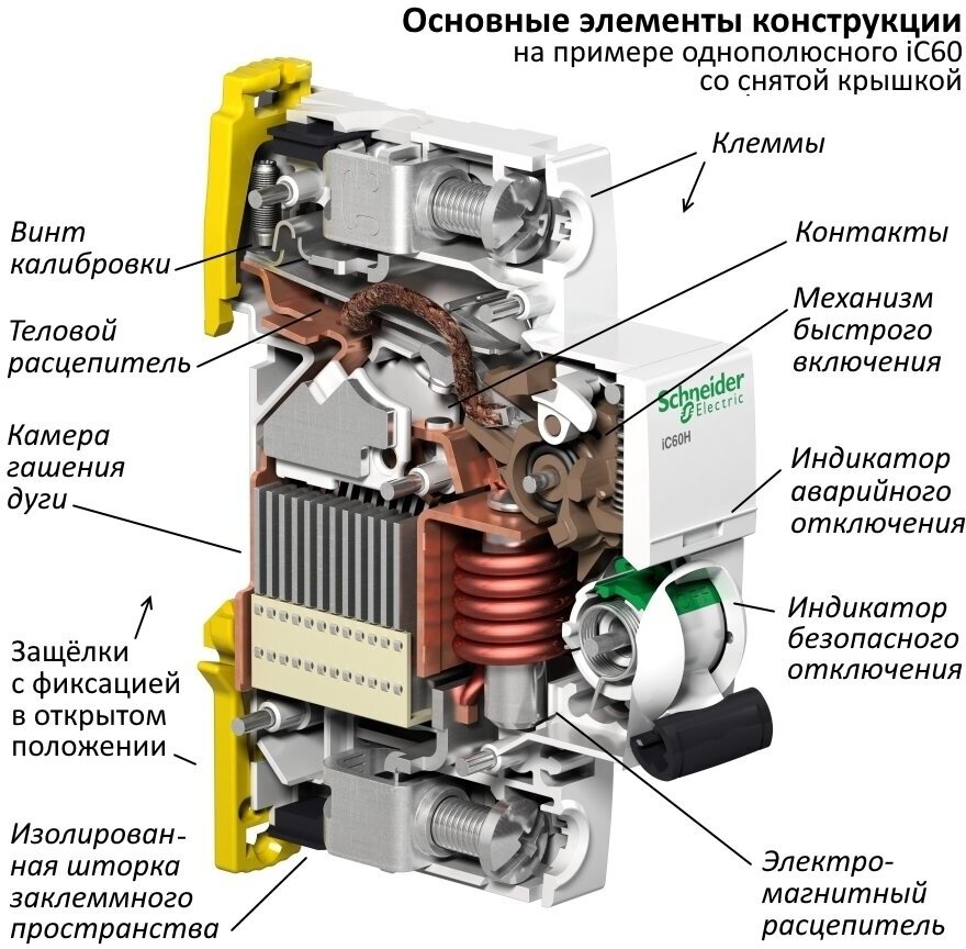 Acti 9 A9F78310 Автоматический выключатель трехполюсный 10А (6 кА, B) Schneider Electric - фото №7