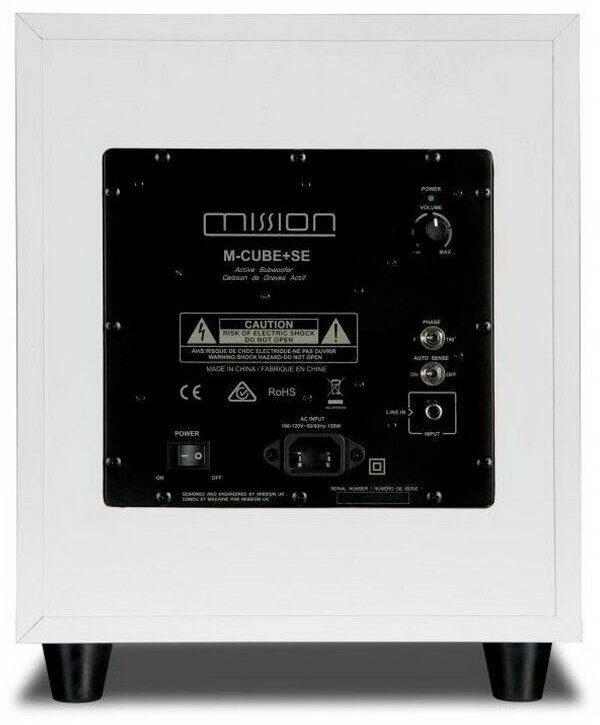 Mission M-Cube + SE Subwoofer white Акустическая система