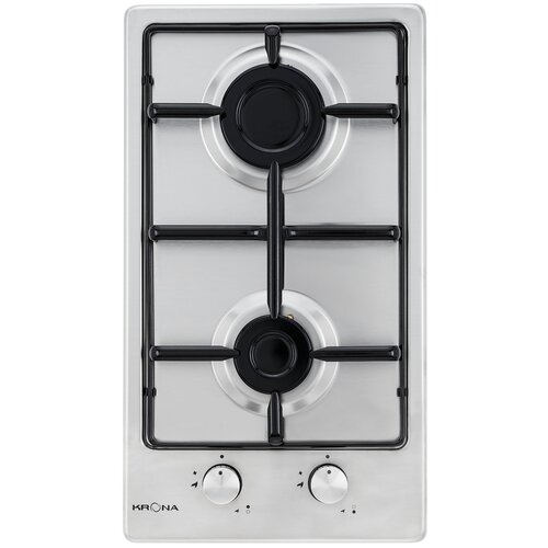 Поверхность домино газовая KRONA AGATA 30 IX нержсталь гк 897000₽