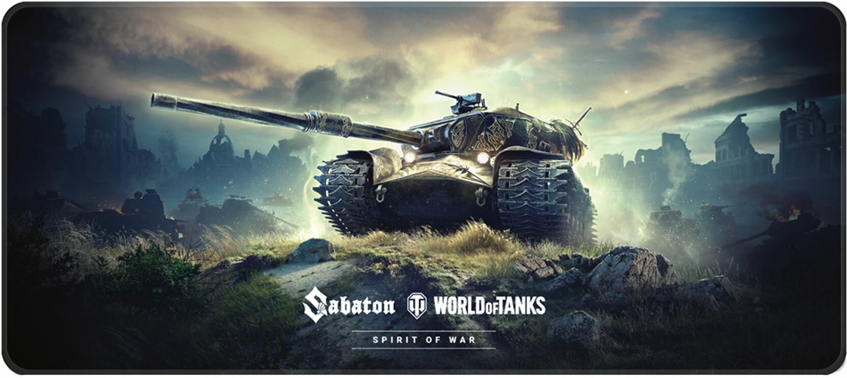 Коврик для мышек Wargaming Sabaton Spirit of War Limited Edition X-Large