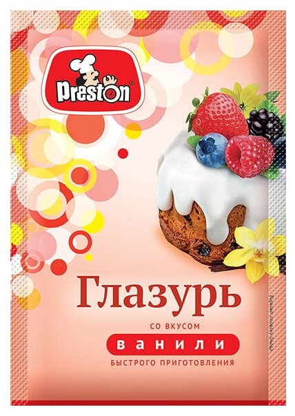 Глазурь со вкусом ванили, 50 г