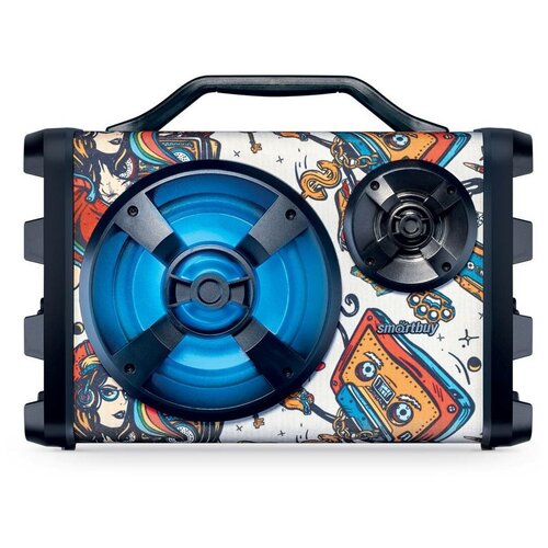 Караоке-система SMARTBUY SPITFIRE 18Вт Bluetooth MP3 FM караоке-мик SBS-5090 286000₽