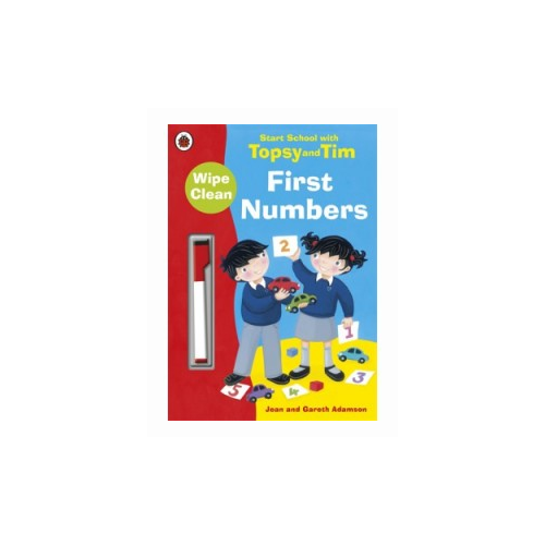 Adamson Jean "Start School with Topsy and Tim Wipe Clean First Numbers" мелованная