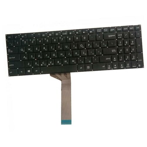 Клавиатура для ноутбука Asus K56, K56C, K550D без рамки black, 0KNB0-612BRU00