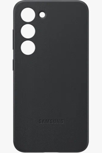 Чехол Samsung для Galaxy S23+, Leather Case, черный (EF-VS916LBEGRU)