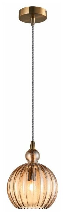 Потолочный светильник Favourite Chimera 2328-1P, 40 Вт, кол-во ламп: 1 шт., цвет: бронзовый - фотография № 1