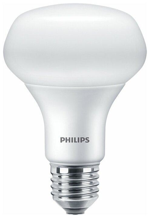 Лампа светодиодная PHILIPS R80 ESS LED 10-80W/840 E27