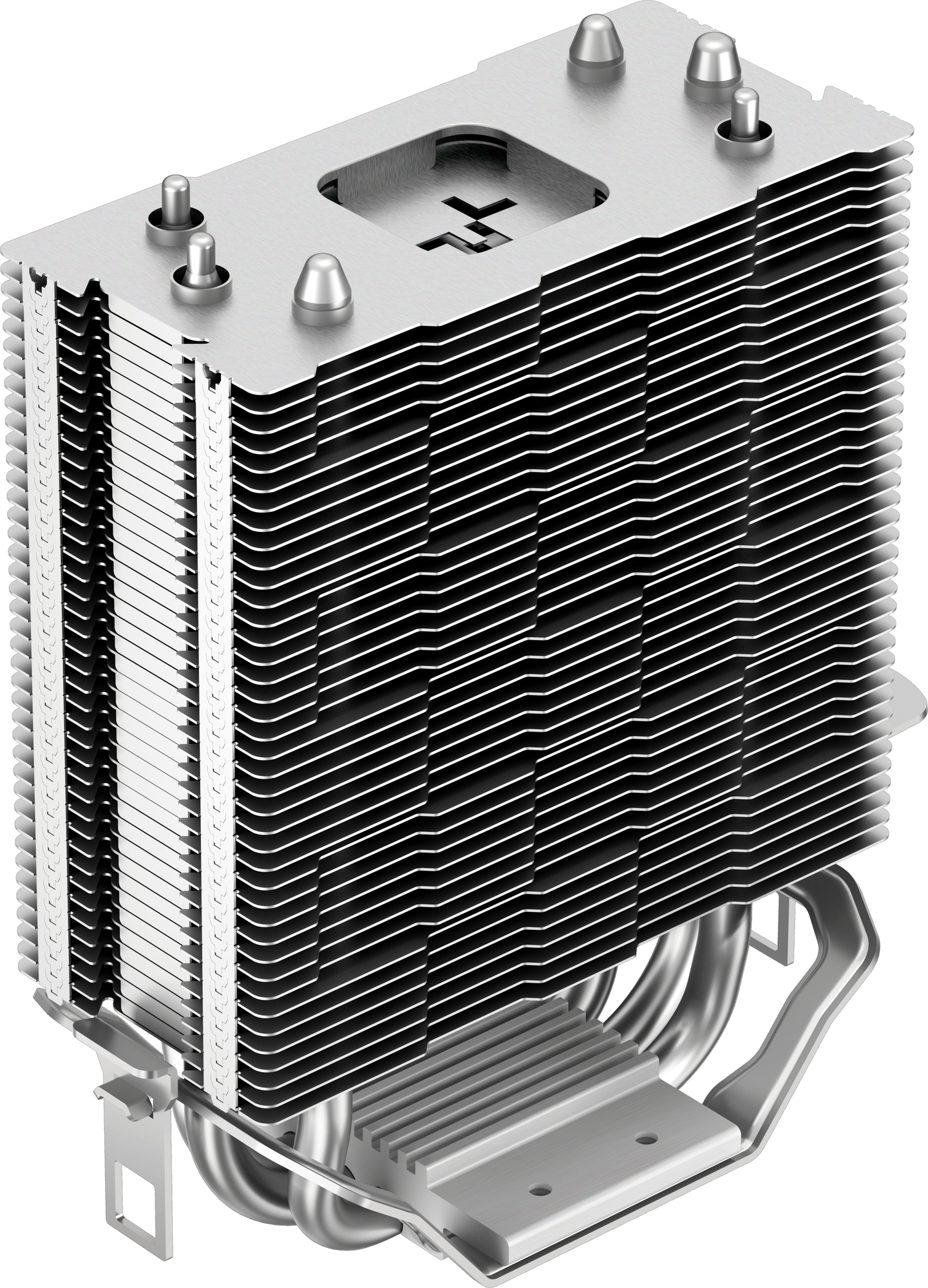 Кулер Deepcool LGA1700/1200/115X/AM5/AM4 (92mm fan, TDP 150Вт, Static LED Lighting, 3 тепл. трубки прямого контакта, 4-pin PWM) RET - фото №2