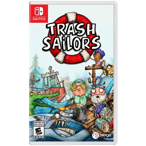 Trash Sailors (русские субтитры) (Nintendo Switch)