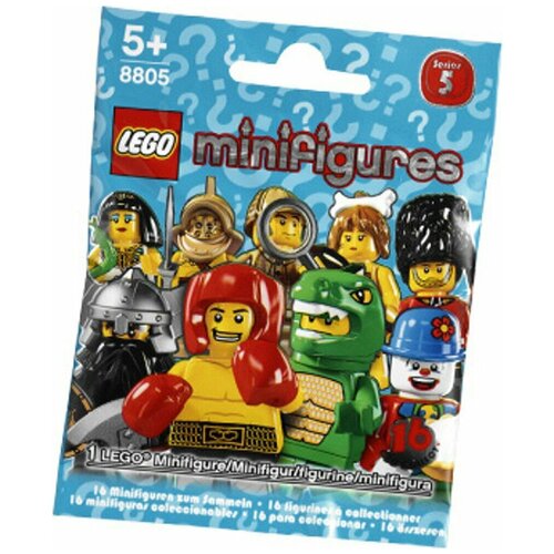 Конструктор LEGO Collectable Minifigures 8805 Серия 5, 8 дет. конструктор lego collectable minifigures 71025 серия 19 8 дет