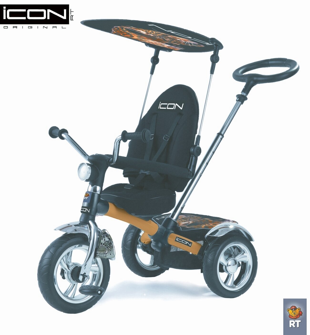 3-х кол. велосипед Lexus trike original ICON 3 RT колеса EVA+большое сиденье, цвет cream gepard