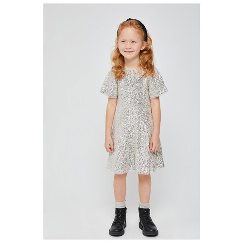 фото Платье sela серебряный кремовый
