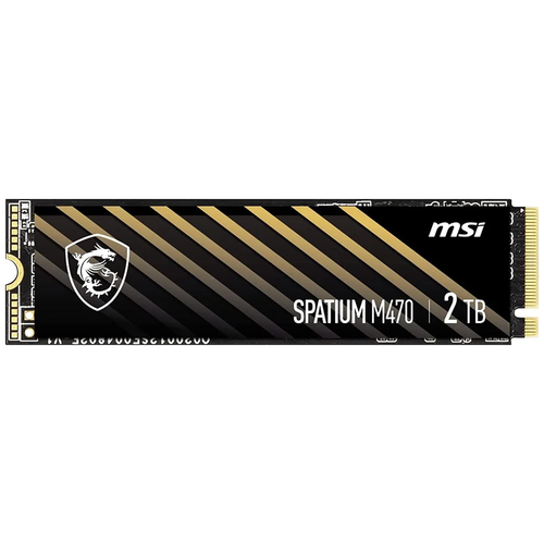 Накопитель SSD MSI Spatium M470 PCIe 4.0 NVMe M.2 2TB Spatium M470 PCIe 4.0 NVMe M.2 2TB