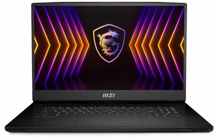 Ноутбук MSI Titan GT77 12UHS 17.3" i9-12900HX/64Gb/3x1Tb SSD/RTX3080Ti/Win11H 9S7-17Q111-208 black