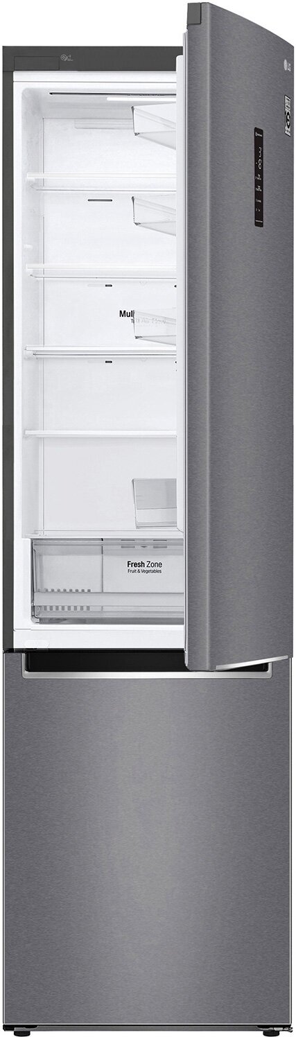 Холодильник LG GA-B509MLSL, графитовый - фотография № 8