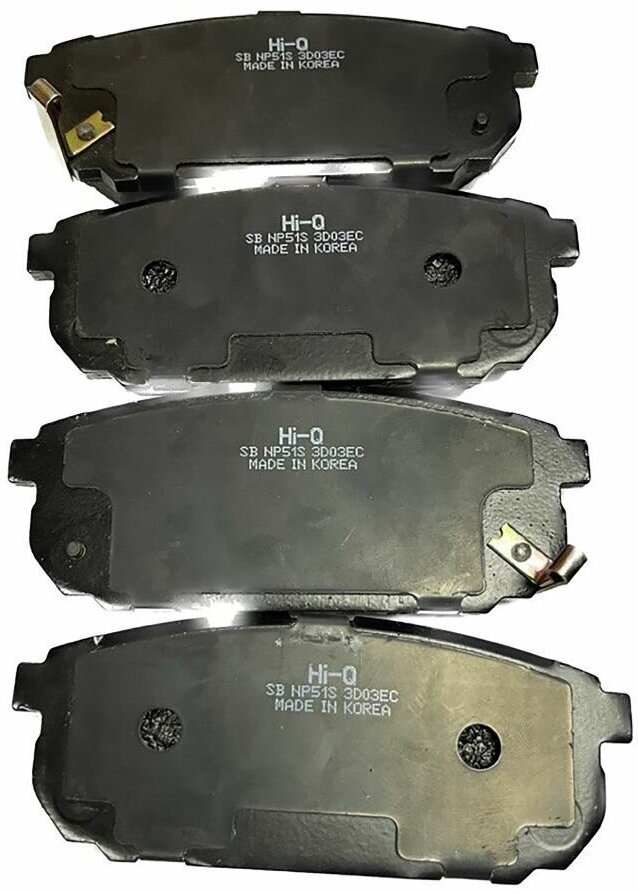 Дисковые тормозные колодки задние SANGSIN BRAKE SP1154 для Kia Sorento, Great Wall Safe (4 шт.) - фотография № 17