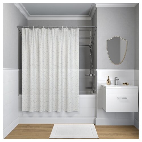 фото Штора для ванной комнаты, 180*180см, peva, p10pv11i11, iddis