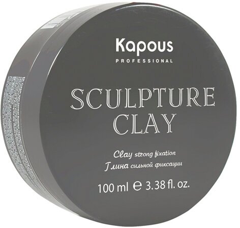 Глина KAPOUS для укладки волос нормальной фиксации Sculpture Clay, 100 мл