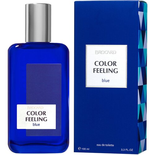 Brocard Color Feeling. Blue туалетная вода 100мл brocard color feeling blue туалетная вода 100мл