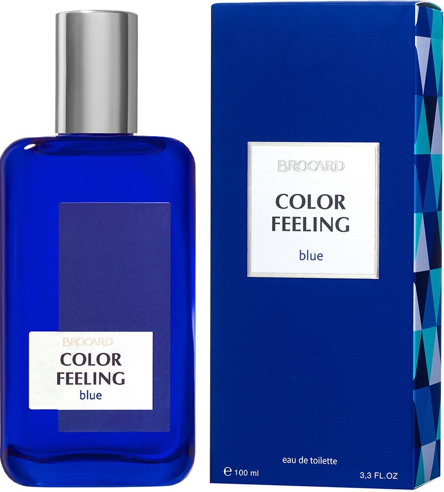 Brocard Мужской Color Feeling Blue Туалетная вода (edt) 100мл