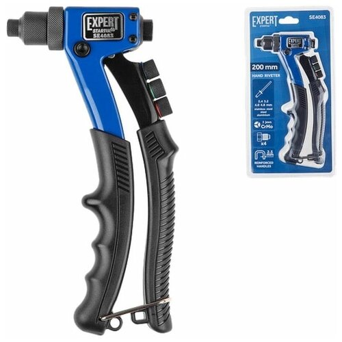 Заклепочник усиленный 24-48мм EXPERT STARTUL SE4083 длина 200мм трехкулачковый механизм 1460₽