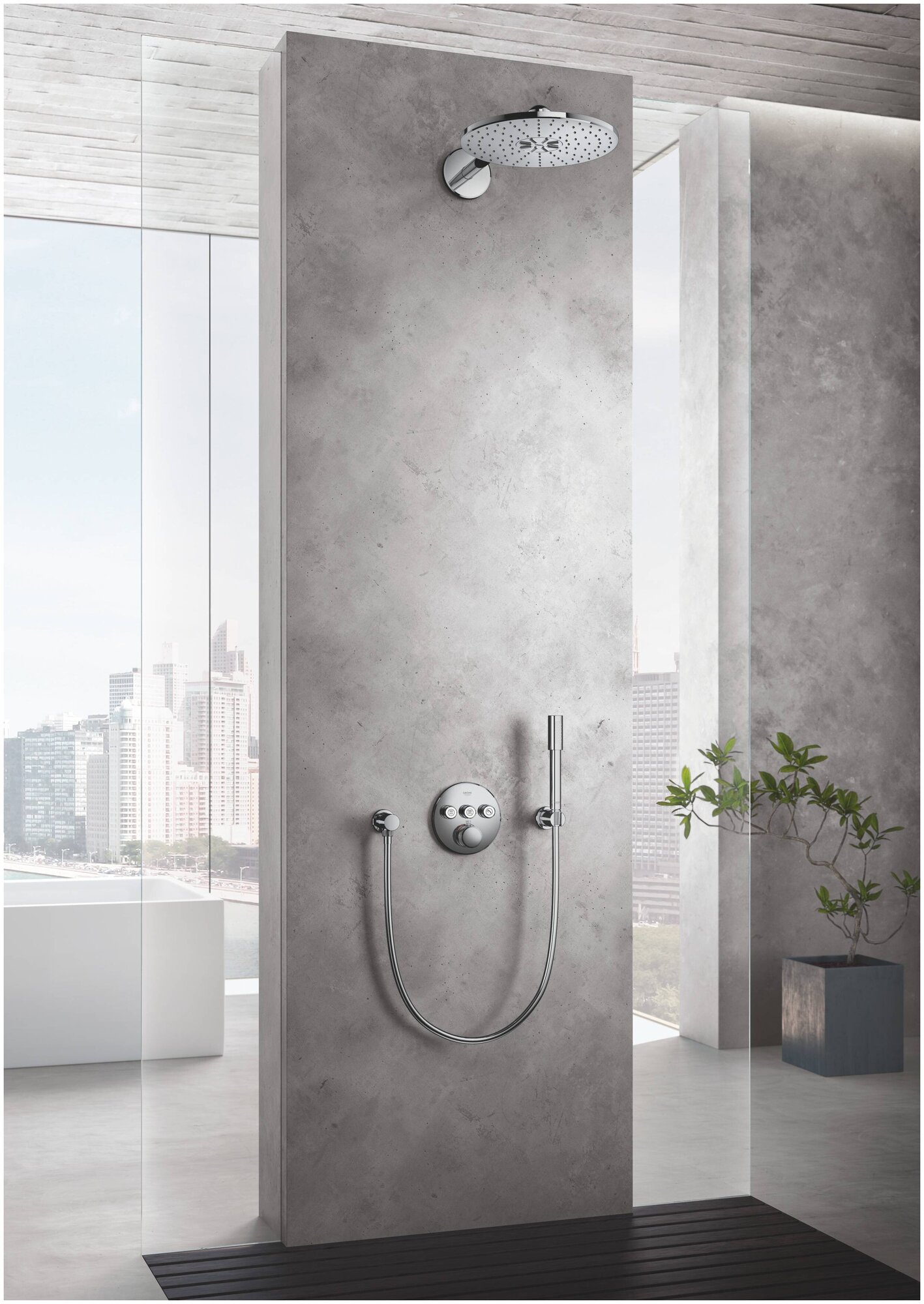 Душевая лейка Grohe Sena Stick 26465000 хром - фотография № 5