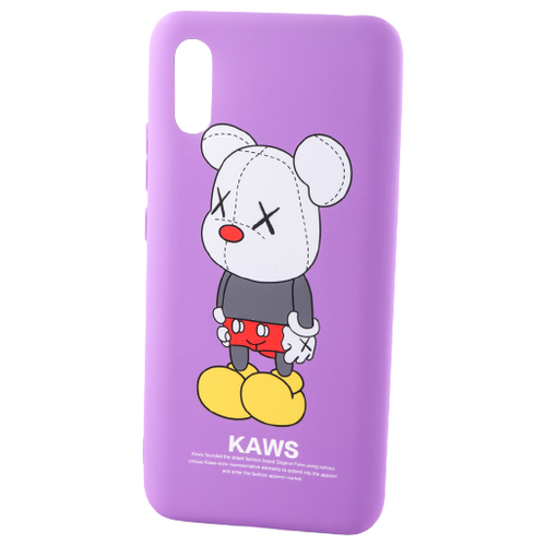 фото Чехол luxo для xiaomi redmi 9a (рисунок светится в темноте) сиреневый