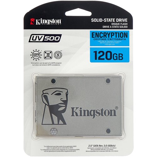 Твердотельный накопитель Kingston 120 ГБ SATA SUV500120G 417000₽