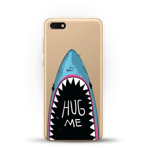 фото Силиконовый чехол акула на honor 7s andy & paul