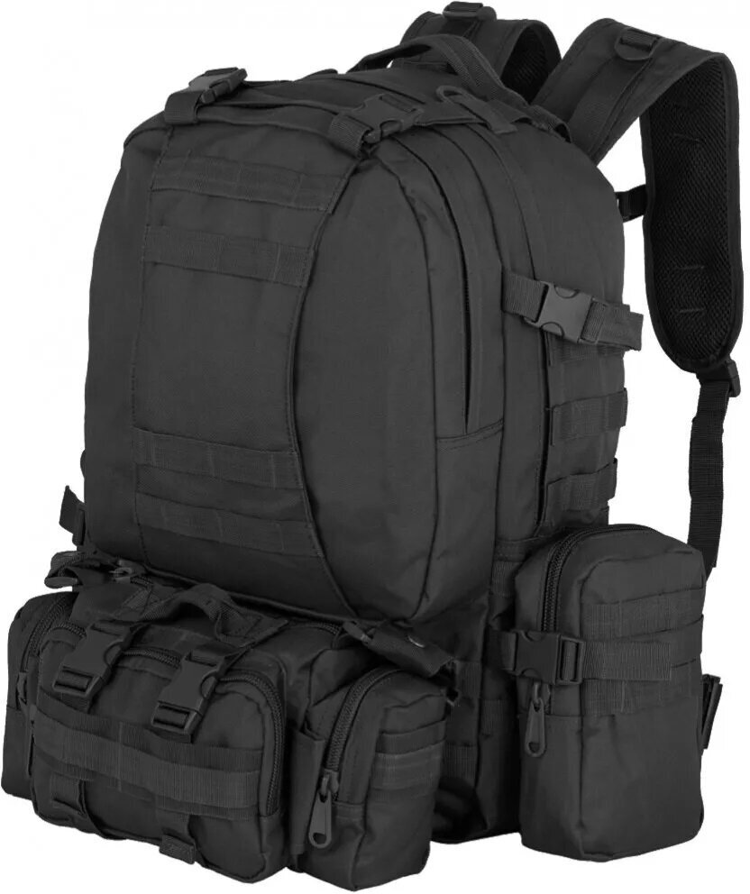 Рюкзак тактический GMV TK2 с подсумками, 40 л, цвет черный