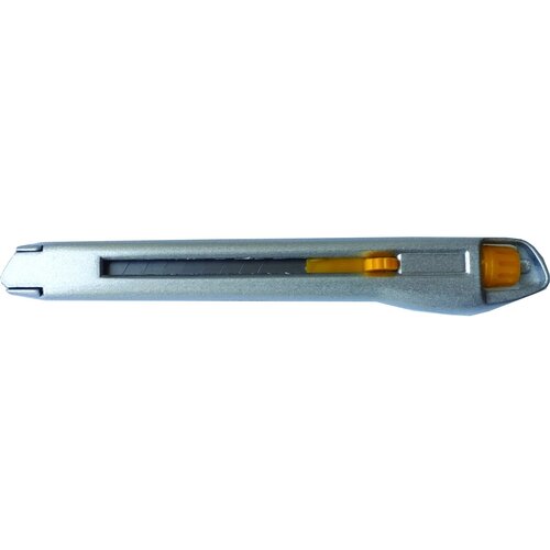Нож с винтовой фиксацией, металлический корпус 9мм профи 