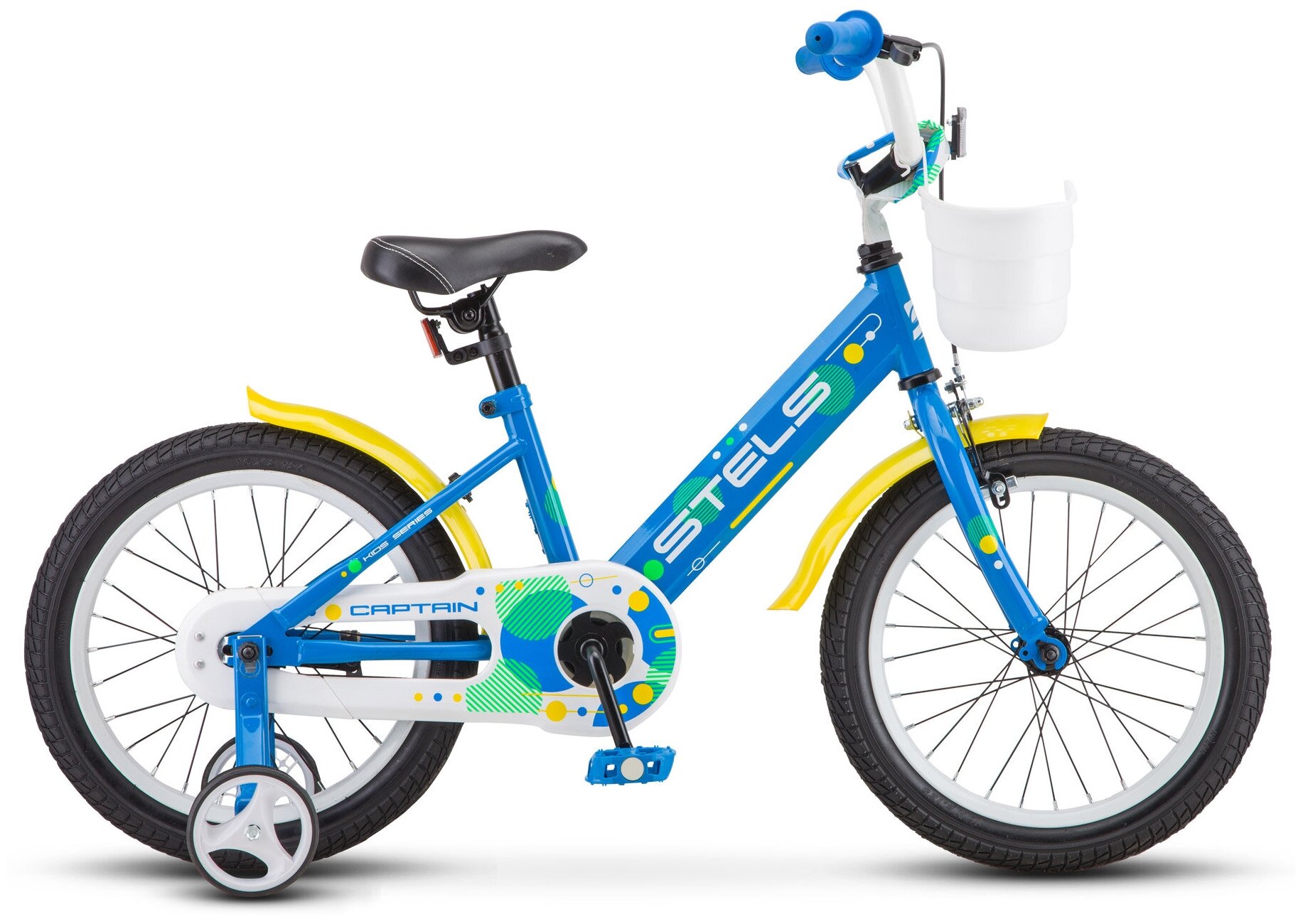 Детский велосипед Stels Captain 16" V010 (2020) синий 9.5"