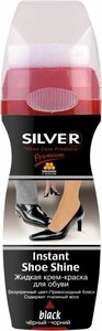 Фото Silver Крем-краска для обуви Instant Shoe Shine black