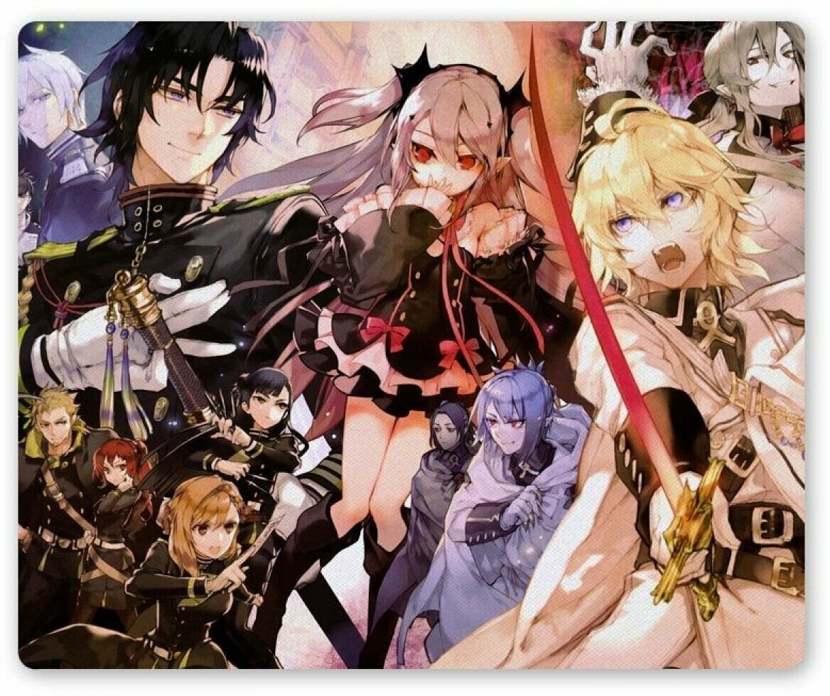 Коврик для мышки Owari no Seraph 336536