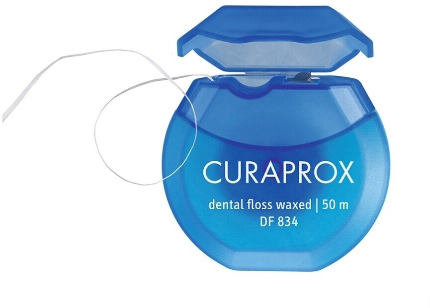 Curaprox Межзубная мятная нить, 50 м (Curaprox, ) - фото №10