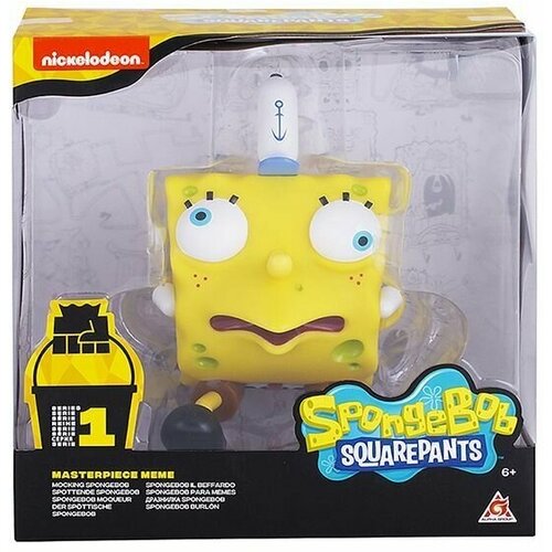 SpongeBob - Фигурка Спанч Боб насмешливый 20 см (мем коллекция) spongebob фигурка сквидвард красивый 20 см мем коллекция