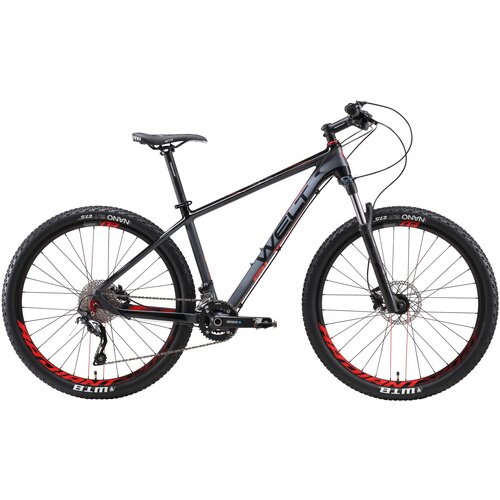 Горный (MTB) велосипед Welt Rubicon 4.0 27 (2019) matt grey/red 20