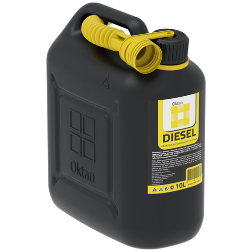 Канистра OKTAN Diesel 10.01.01.00-4, 10 л, черный