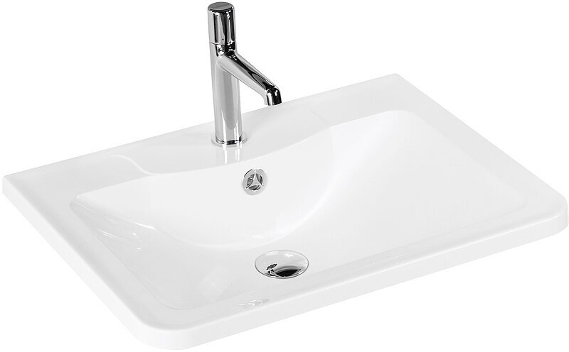 Раковина BelBagno 70 BB700/455-LV-MR-ALR Белая