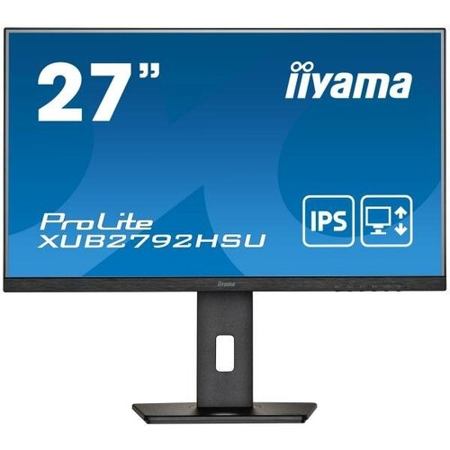 Монитор LCD 27 16:9 1920х1080(FHD) IPS, nonGLARE, 75 Гц, 250cd/m2, H178°/V178°, 1000:1, 80M:1, 16.7M, 4ms, VGA, HDMI, DP, USB-Hub, Height adj, Pivot,