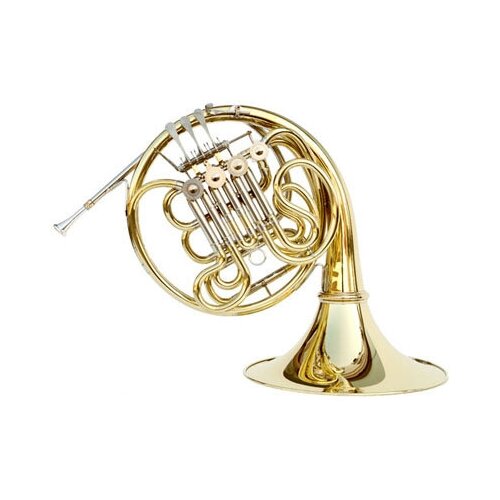 French horn F/Bb Artemis RFH-5042 - Профессиональная двойная валторна со съемным раструбом и механическими тягами, реплика Yamaha 667. Корпус и раструб из лакированной латуни
