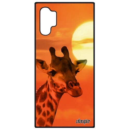 фото Чехол на galaxy note 10 plus, "жираф" giraffe африка utaupia
