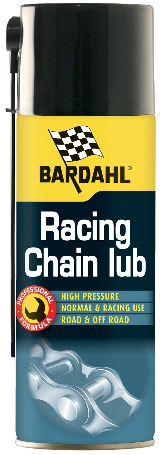 Смазка Цепей Moto Racing Chain Lube 0,4Л Bardahl арт. 2810