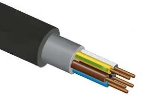 ВВГнг(А)-LS 5х6-1 кабель Цветлит - фотография № 1